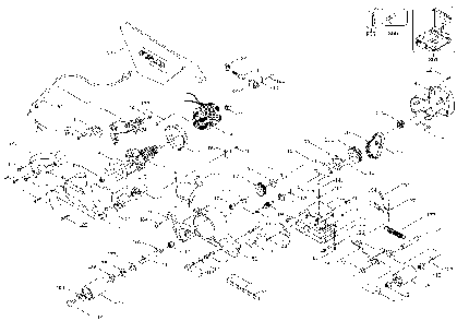 Exploded Diagram A Diagram and Parts List for 352VSV Type 5 Porter Cable Belt or Drum Sander